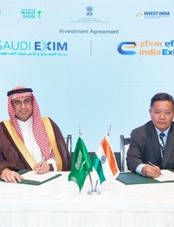 Saudi EXIM and India EXIM Sign MoU at the G20 Summit in New Delhi